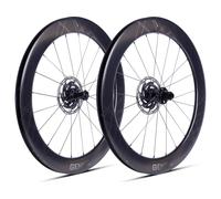 ERE Research Paire de roues Genus II AE65 Carbon Disc Center Lock 28 pouces noir