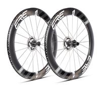 ERE Research Paire de roues Genus II AE65-R Team Carbon Disc Center Lock 28" noir