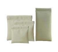 Erebloom Pouchic, Erebloom Leather Pouch, Pouchic - Personalized Snap Closure Leather Organizer Pouch, Zipless Self-Sealing Cosmetic Bag, for Classified Storage Small Items (Green)