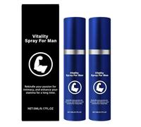 ErectBoost Vital Spray pour homme, Erect Boost Sprays pour homme, Spray Retardateur pourHomme, Spray de retard pour les hommes,Efficacité Prolongée, Renforcement De L'attrait Masculin (2Pcs)