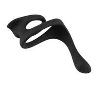 Erecto - Anneau noir pour pénis et testicules