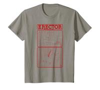 Erector Maquette de Chantier élévateur pièces rétro Enfants T-Shirt