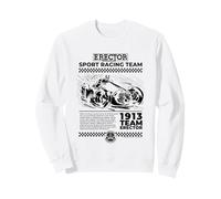 Erector Model Sport Racing Car Team 1913 Sweatshirt
