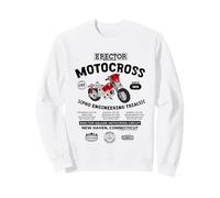 Erector Motocross Moto Pro Trials USA Retro Sweatshirt