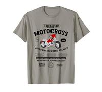 Erector Motocross Moto Pro Trials USA Retro T-Shirt