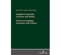 ereignis' In Sprache, Literatur Und Kultur 'event' In Language, Literature And Culture