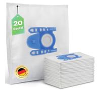Erenbach Lot de 20 sacs d'aspirateur compatibles avec les aspirateurs Siemens VS04, VS05, VS06, VS07, Swirl S67 (S62, S68, S73), avec 2 micro-filtres et fermeture hygiénique