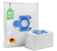 Erenbach | Lot de 20 sacs d'aspirateur compatibles avec les sacs d'aspirateur AEG taille 28, AEG CE 2000, CE Power24, Vampyr CE Serie, avec 2 filtres et fermeture hygiénique