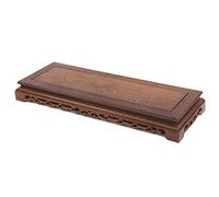 ERERE Table de méditation d'autel, Table de sanctuaire, Petite Table d'autel for la spiritualité, Support de présentation en Bois sculpté à la Main, Base Suspendue(Small)
