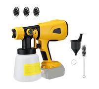 ERETYRET Pistolet De Pulvérisation Électrique For Batterie Li-ion 18V 20V, Aérographe De Revêtement De Meubles Automobiles, Pulvérisateur De Peinture Portable Sans Fil Facile à Utiliser