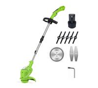 ERETYRET Tondeuse À Gazon Électrique sans Fil 12 V 800 W Portable Débroussailleuse Réglable Désherbeur Outil D'élagage Machine De Jardinage Facile à Utiliser