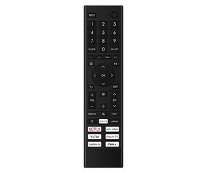 ERF3AB80 ERF3AB80H Télécommande Vocale Remplacée Convient pour Hisense 4K TV 43E77HQ 50E77HQ 55E77HQ 65E77HQ 70E77HQ 65A6G 70A6BG 55A63H 43A7GQ 43A6G 65A7GQ 50A6BG 55A6G 65E7HQ 50A7GQ 55A7GQ 43E7HQ