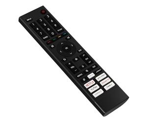ERF3AB80H Télécommande remplacée par la Voix -VINABTY-fit pour la télécommande Hisense Smart 4K TV ERF3AB80H 32A4BG 40A4BG 43A66H 50A63H 50A6G A22230E 65A7GQ 43E77HQ 50E77HQ 65E77HQ 58A6BG
