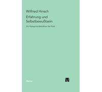 Erfahrung Und Selbstbewußtsein