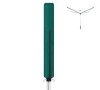 ERFGT Housse Sechoir Parapluie Linge, 16 x 16 x 165 cm Housse de Protection pour Séchoir Parapluie, pour D'extérieur Étendoir à Linge, Parasol de Jardin (Vert)