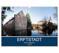 ERFTSTADT - Châteaux et maisons bourgeoises, Version française (Calendrier mural 2026 DIN A3 portrait), Calendrier CALVENDO mensuel
