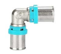 Erfu Coude 90° à Sertir Multicouche - Certifié DVGW, Multi-Profils U/H/TH - Raccord en Laiton Fiable pour Tuyau (26 x 26 mm)