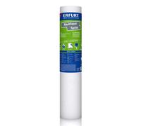 Erfurt Papier peint ingrain blanc - Papier peint texturé agréable à peindre - 20 x 0,53 m