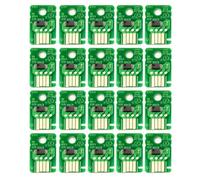 eRgDFS 20pcs MC50 Chips de réservoir d'entretien compatibles avec WG 7200 7240 7250 7540 7550 7650 Série Imprimantes
