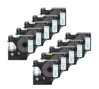 eRgDFS 20pk Compatible avec Le Bande d'étiquette D1 Couleurs Mixtes de 12 mm Manager d'étiquette 160 280 420p Machine d'étiquette(20PK Blue on White)