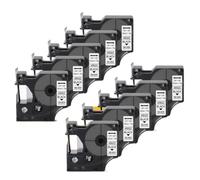 eRgDFS 20pk Compatible avec Le Bande d'étiquette D1 Couleurs Mixtes de 12 mm Manager d'étiquette 160 280 420p Machine d'étiquette(20PK Black on Silver)