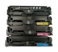 eRgDFS 4pcs Compatible avec la Cartouche de Toner CRG054H LBP621CW LBP623CW MF641CW MF643CDW MF645CX avec 3,1k et 2,3k rendement