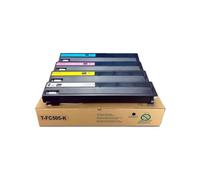eRgDFS 4pcs Compatible avec Les Cartouches de Toner T-FC505 E-200C 2500AC 2505AC 3005AC 4505AC 5005AC