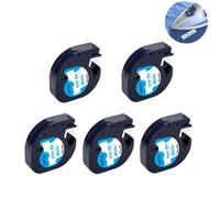 eRgDFS 5 / 10pk 91201 91202 12267 Tape d'étiquette 12mm 91222 91332 91200 91203 Compatible avec Le Fabricant d'étiquettes de Style LT-100H(5PK Fabric Tapes 02)