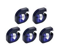 eRgDFS 5 / 10pk 91201 91202 12267 Tape d'étiquette 12mm 91222 91332 91200 91203 Compatible avec Le Fabricant d'étiquettes de Style LT-100H(5PK Paper White)