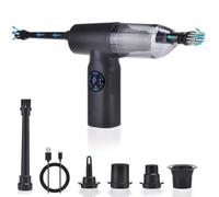 eRgDFS Aspirateur souffleur d'air 2 en 1 sans Fil 7500mAh Compatible avec Ordinateur à Clavier