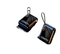 eRgDFS Banque d'alimentation Portable 50000mAh 120W Rapide bidirectionnelle Compatible avec(Black 30000mAh)