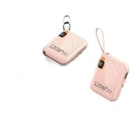 eRgDFS Banque d'alimentation Portable 50000mAh 120W Rapide bidirectionnelle Compatible avec(Pink 30000mAh)