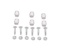 eRgDFS Borne d'amortisseur en Caoutchouc Soft Dosting Balles Anti-Goutte Compatible avec la caméra Compatible avec Le modèle Phantom 3(6 PCS)