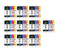 eRgDFS Cartouche à Encre Compatible 904xl 908xl 1set Compatible avec OfficeJet Pro 6960 6970 Modèles d'imprimantes 904 908(10set)