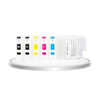 eRgDFS Cartouche à Encre Rechargeable avec Puce permanente Compatible avec TM5300 TM5200 TM5250 TM5205 TM5305 Printeurs PFI-8120 Remplacement du réservoir d'encre(8120-1set(5 Colors))