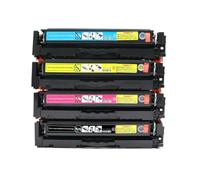 eRgDFS Cartouche de Toner CF530A CF531A CF532A CF533A, Compatible avec M154nw M154a M180nw M180n M181fw(204A CF510A-1set)