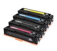 eRgDFS Cartouche de Toner Compatible 207A W2210A W2211A W2212A W2213A Compatible avec Color Laser Pro M255 M255DW M255NW MFP M282NW M283FDW M283FDN(Black)