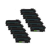 eRgDFS Cartouche de Toner Noire 1PK 10PK CE505A CF280A, Compatible avec l'imprimante Laser Jet M401dn(10Pcs CE505A-CF280A)