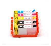 eRgDFS Cartouche d'encre 178 364 564 avec Puce Arc, Compatible avec Photosmart 7510 7515 C311a C311b C5324 C5370 C5373 C5380 C5383(364-5Color)