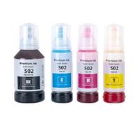 eRgDFS Cartouche d'encre T5021 T5022 T5023 T5024, Compatible avec ET 2700 2850 3700 3750 3800 4750 4850 15000 St 2000 3000 4000 C2100 C4100(1 Set 4 Color)