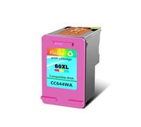 eRgDFS Cartridge à Encre 60xl Travaux de Remplacement remi -furé avec Photosmart C4680 D110 et Deskjet D2680 D1660 D2530 F2430 Angleterre Alternative Compatible(1Color)