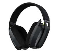 eRgDFS Casque de Jeu sans Fil avec 2,4 GHz, Compatible avec PS5, PS4, PC, PlayStation, Casque de Jeu avec Microphone(Black)