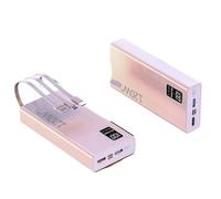 eRgDFS Charge Rapide Superbe de la Banque 120W de Puissance de 50000 mAh Compatible avec des téléphones Mobiles de variété(Green (with Line))