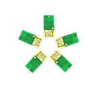 eRgDFS Chip RESETTABLE DE WEIC Compatible T6361 T6364 T6368 Compatible avec Stylus Pro 7700 9700 7710 9710 Imprimantes(Yellow)