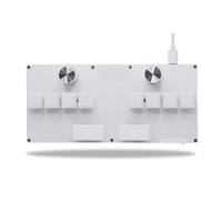 eRgDFS Clavier avec Bouton écran Copier Coller CM51 OSU DJ Max commutateurs commutateurs magnétiques à déclenchement Rapide(CM51-2 White)