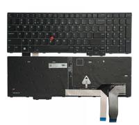 eRgDFS Clavier de Remplacement Compatible avec Ordinateur Portable américain, rétro-éclairé, Compatible avec T16 Gen 1 P16S Gen 1 L15 Gen 3, Compatible avec PK132D63B09 SN21D993493