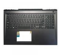 eRgDFS Clavier d'ordinateur Portable Anglais américain avec Couvercle Repose-Paume Compatible avec G7 15 7577 7588, Remplacement Compatible avec rétro-éclairage