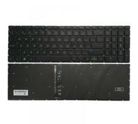 eRgDFS Clavier d'ordinateur Portable Espagnol Compatible avec Les Jeux 15-CX TPN-C133 15-DK 15T-DK TPN-C141 15-EC TPN-Q229 17-CD TPN-C142 16-A rétro-éclairé