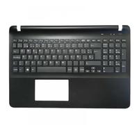 eRgDFS Clavier Espagnol Compatible avec Ordinateur Portable avec Repose-Mains Compatible avec Les modèles SVF152C29V SVF152A29U SVF152C29U SVF152C29W SVF152C29X SVF152A29L SVF152C29L(Black)