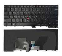 eRgDFS Clavier rétro-éclairé Compatible avec L440 L450 T431S T440 T440P T450 T450S E431 E440 E431S T460 US French Russian Layout(Backlit Point US)